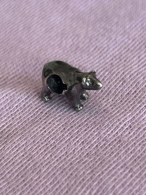 NEW Retired Sterling Silver Bear Charm